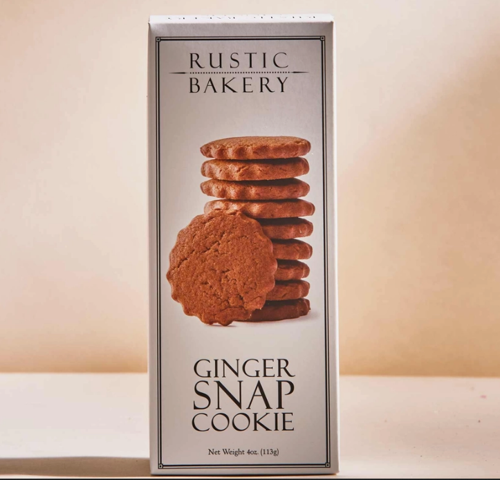 Rustic Bakery Cookies Ginger Snap Soil Born Farms Store